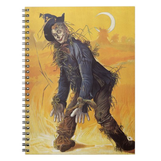 Carnet Épouvantail du Magicien d'Oz, Contes de fées vinta (Devant)