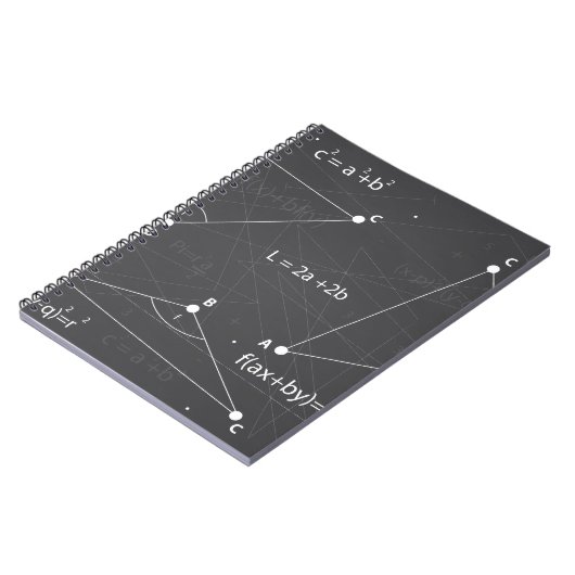 Carnet Équations de maths (Côté gauche)