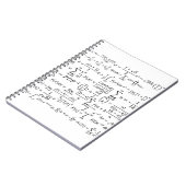 Carnet équations mathématiques et formules (Côté gauche)