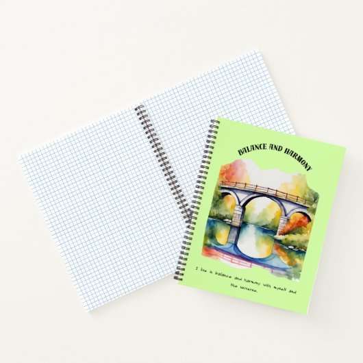 CARNET ÉQUILIBRE ET HARMONIE (Intérieur)