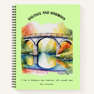 CARNET ÉQUILIBRE ET HARMONIE