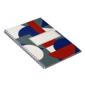 Carnet Équilibre Moderne — Abstrait Personnalisable (Côté Droit)