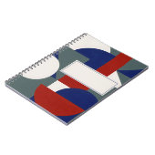 Carnet Équilibre Moderne — Abstrait Personnalisable (Côté gauche)