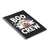 Carnet Équipage Boo Halloween mignon et effrayant (Côté Droit)