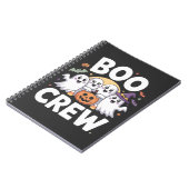 Carnet Équipage Boo Halloween mignon et effrayant (Côté gauche)