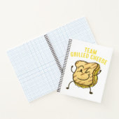 Carnet Équipe cool Fromage Grillé Cadeau Drôle Squad Toas (Intérieur)