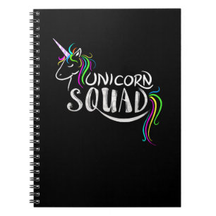 Carnet Équipe cool Unicorn _ Amusante Équipe équestre mag