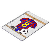 Carnet Équipe cycliste Soccer Jersey (Côté gauche)