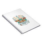 Carnet Équipe d'accès vasculaire Floral Conception de che (Côté Droit)