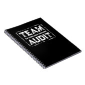 Carnet Équipe d'audit Auditeur Groupe de vérification Bur (Côté Droit)
