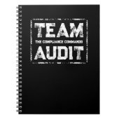 Carnet Équipe d'audit Auditeur Groupe de vérification Bur (Devant)