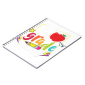 Carnet Équipe de 2e année drôle Retour à l'école 2e année (Côté gauche)