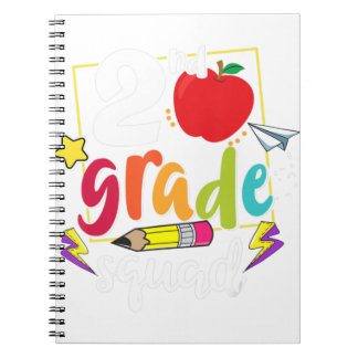 Carnet Équipe de 2e année drôle Retour à l'école 2e année