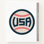Carnet Équipe de baseball USA (Dos)