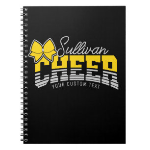 Carnet Équipe de cheer ADD NOM École Athlète Cheerleader