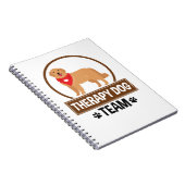 Carnet Équipe de chien thérapeutique (Côté Droit)