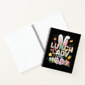 Carnet Équipe de dame du déjeuner Funny Bunny (Intérieur)