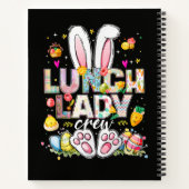 Carnet Équipe de dame du déjeuner Funny Bunny (Dos)