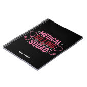 Carnet Équipe de facturation médicale drôle Cadeau de spé (Côté gauche)