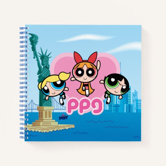 Carnet Équipe de filles Powerpuff stupéfiant (Devant)