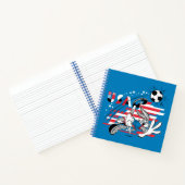 Carnet Équipe de foot USA Graphique de BUGS BUNNY™ (Intérieur)