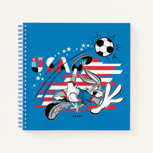 Carnet Équipe de football graphique de BUGS BUNNY™ USA