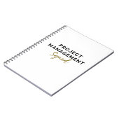 Carnet Équipe de gestion de projet (Côté gauche)