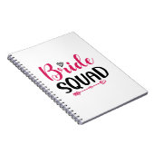 Carnet Équipe de mariée mariage (Côté Droit)
