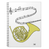 Carnet Équipe de musique torsadée de la Corne française D (Devant)