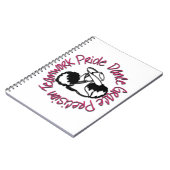 Carnet Équipe de perceuse - Fierté de travail d'équipe de (Côté gauche)