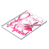 Carnet Équipe de soutien aux guerriers Dragonfly Cancer d (Côté gauche)