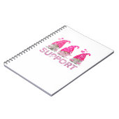 Carnet Équipe de soutien de la sensibilisation au cancer (Côté gauche)