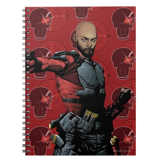 Carnet Équipe de suicide | Deadshot Comic Book Art (Devant)