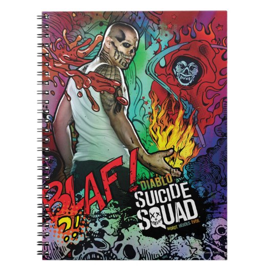 Carnet Équipe de suicide | Diablo Character Graffiti (Devant)