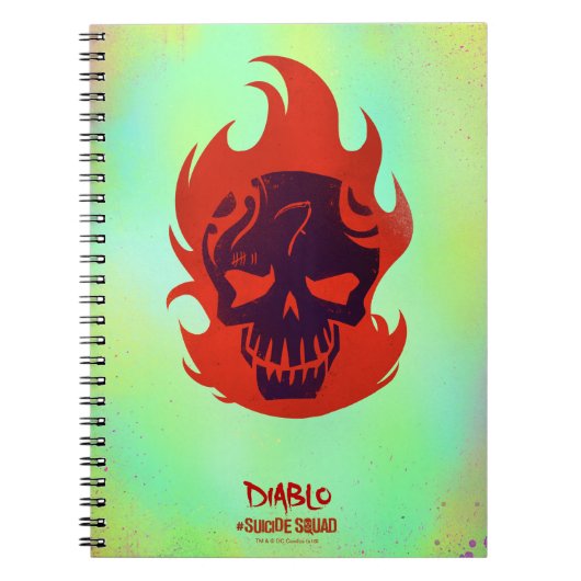Carnet Équipe de suicide | Icône Diablo Head (Devant)