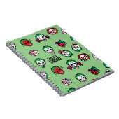 Carnet Équipe de suicide | Joker Emoji Motif (Côté Droit)