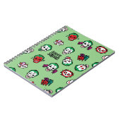 Carnet Équipe de suicide | Joker Emoji Motif (Côté gauche)