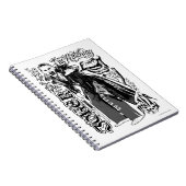 Carnet Équipe de suicide | Joker Typography Photo (Côté Droit)