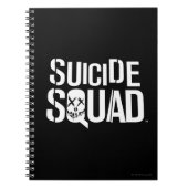 Carnet Équipe de suicide | Logo blanc (Devant)