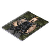 Carnet Équipe de suicide | Rick Drapeau Bande dessinée Ar (Côté gauche)