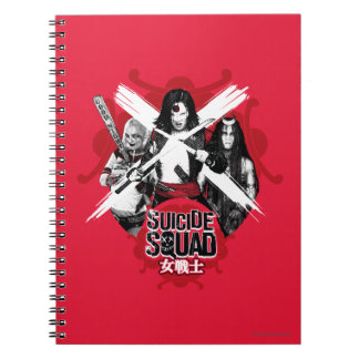 Carnet Équipe de suicide | Squad Girls "Female Warrior"