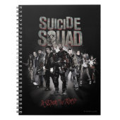 Carnet Équipe de suicide |Task Force X Lineup (Devant)