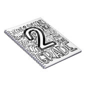 Carnet Équipe de typographie de 2e année Deuxième année R (Côté Droit)