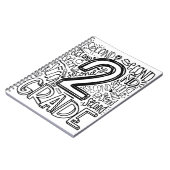 Carnet Équipe de typographie de 2e année Deuxième année R (Côté gauche)