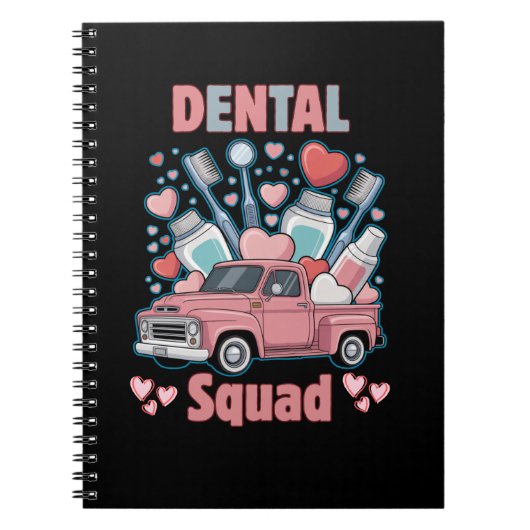 Carnet Équipe dentaire de la Saint-Valentin (Devant)