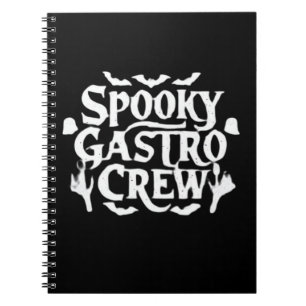 Carnet Équipe gastro spooky Infirmière gastro Halloween c