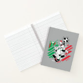 Carnet Équipe Italie Graphique de football SYLVESTER™ (Intérieur)