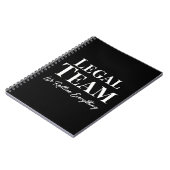 Carnet Équipe juridique - Nous relisons tout (Côté gauche)