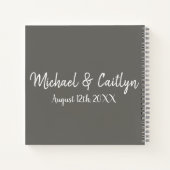 Carnet Équipe Mariée Mariée Mariage d'épouse personnalisé (Dos)