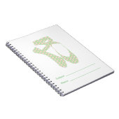 Carnet Équipe Pointe Ballet Polka (Côté Droit)